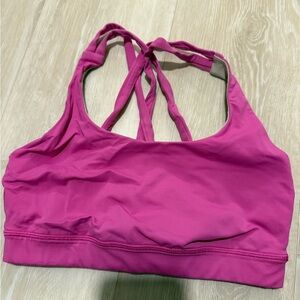 lululemon athletica Fuchsia Energy Bra